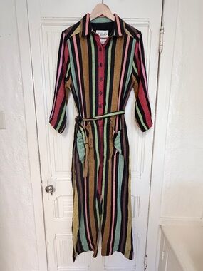Ace & Jig Multi Colored Romper Size: Medium